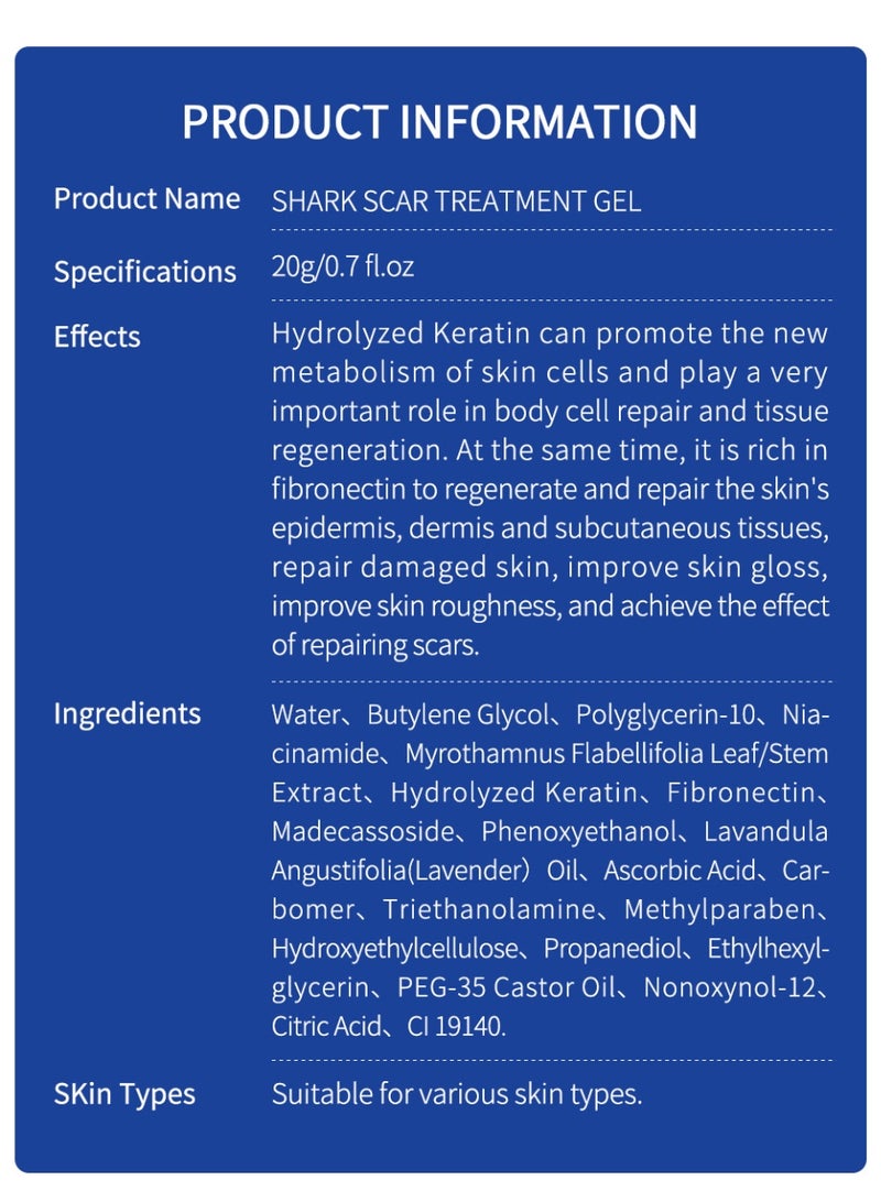 ام اس ال اي ام كريم إزالة الندوب MSLAM 20 جرام - عناية دقيقة، تلاشي الندوب الجديدة والقديمة، استعادة البشرة الناعمة - Image 3